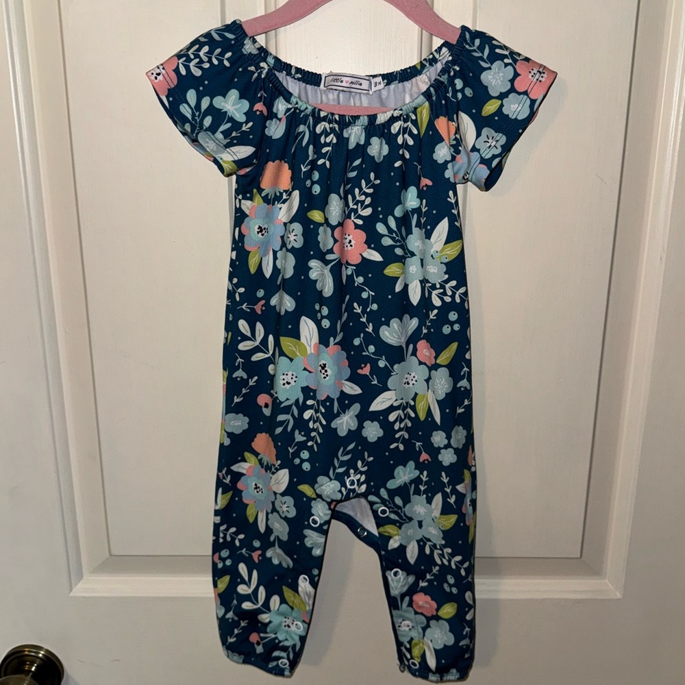 💐 baby floral romper 3M 💐